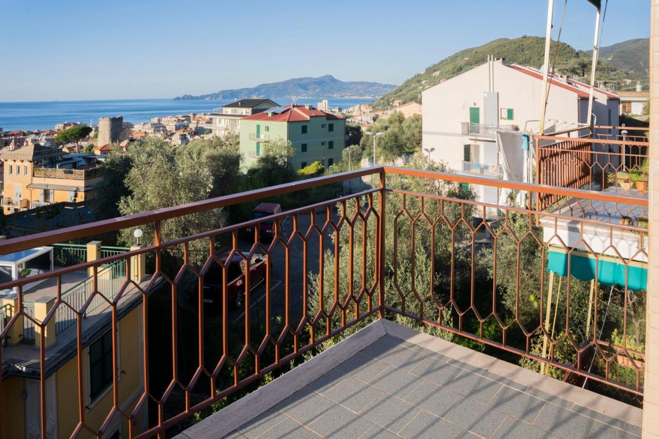 093 - Casa Panorama, Vista Mare E Vista Portofino, 500 Metri Centro Di Chiavari, Posto Auto Gratis Incluso Apartment Exterior photo