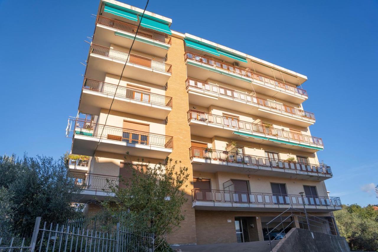 093 - Casa Panorama, Vista Mare E Vista Portofino, 500 Metri Centro Di Chiavari, Posto Auto Gratis Incluso Apartment Exterior photo